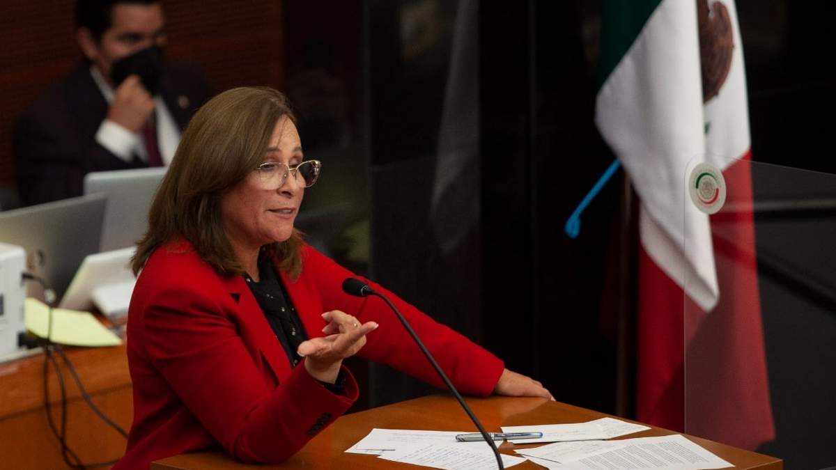 Rocío Nahle, este lunes ante senadores