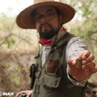 INAH halla pintura rupestre de más de 4 mil años en Hidalgo; ajustan ruta del Tren México-Querétaro