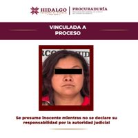 Procesan en Hidalgo a mujer acusada de la muerte a golpes de su hijo, un bebé de un año