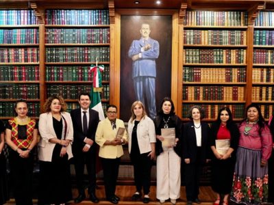 Rosa Icela Rodríguez destaca reunión con Andrea Pochak para fortalecer agenda de derechos humanos en México