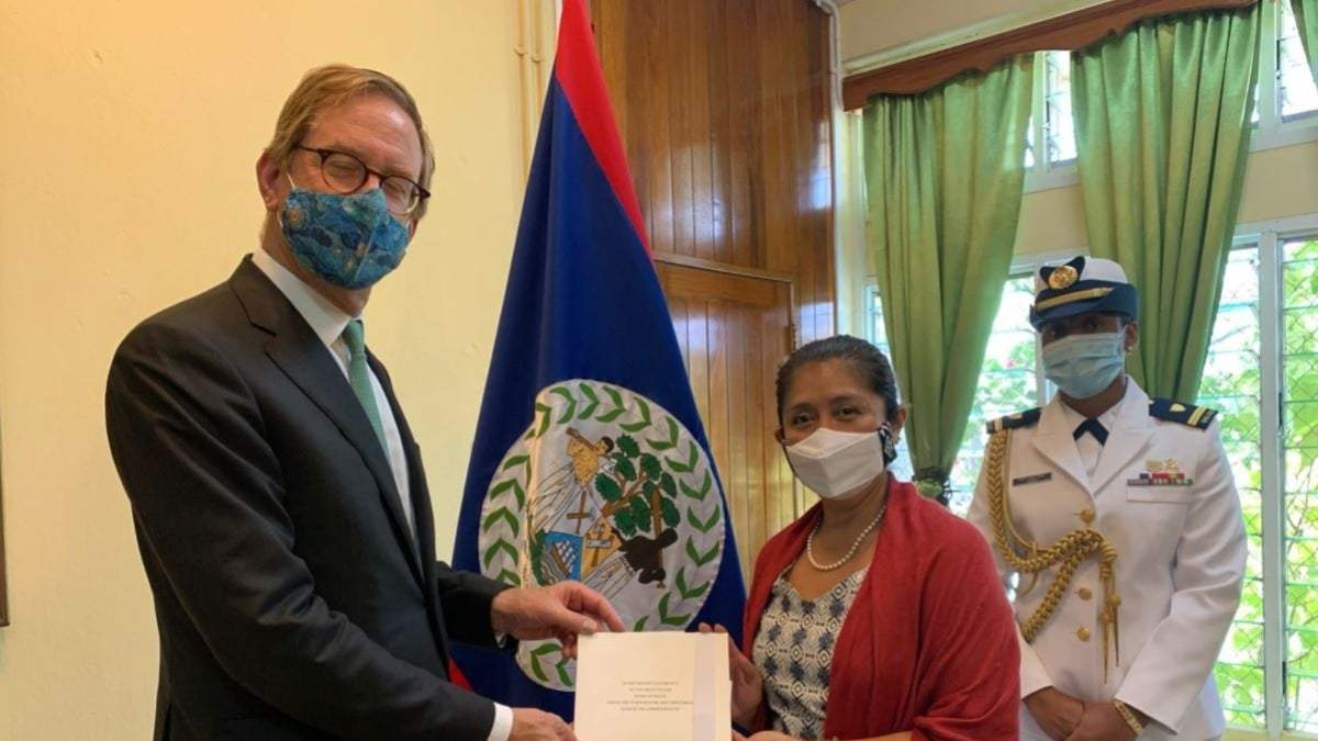 El embajador de Países Bajos en México y Belice, Wilfred Mohr