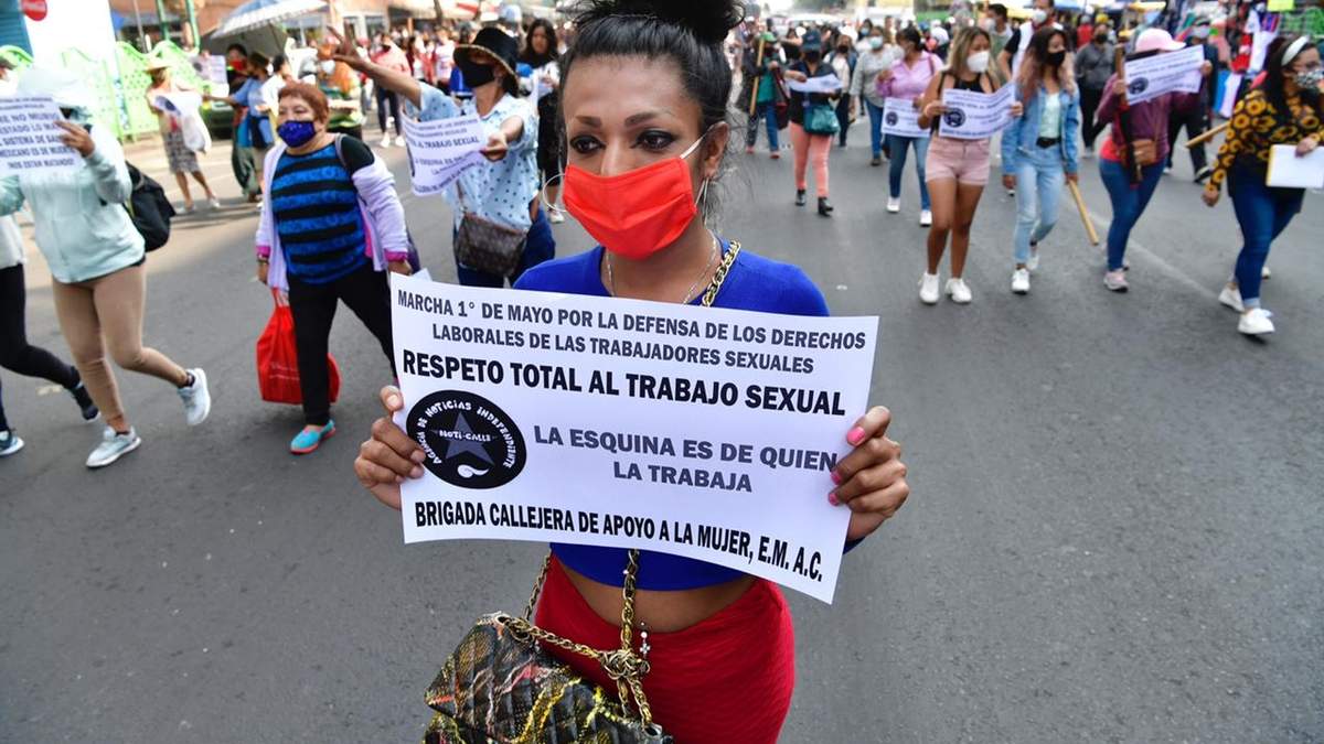 La marcha por el Día del Trabajo en la Ciudad de México