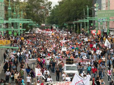 Marcha del 2 de octubre: cuatro mil 500 asistentes y saldo blanco, según la Secretaría de Gobierno