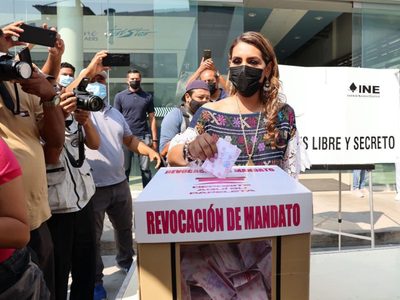 Evelyn Salgado confirma instalación de todas las casillas para la consulta de revocación en Guerrero