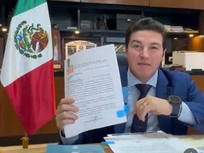 Sin dar explicaciones a NL, gobernador Samuel García dice que va por la Presidencia