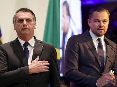 Bolsonaro: Sería bueno que DiCaprio mantuviera la boca cerrada en lugar de decir tonterías