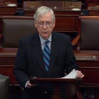 El líder republicano en el Senado de EU acusa a Trump de "provocar" el asalto al Capitolio
