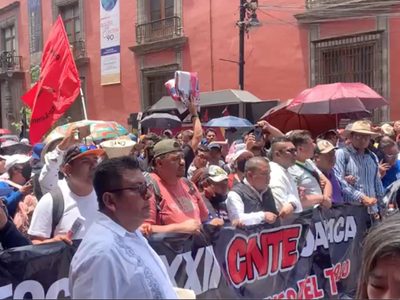 La CNTE convoca a paro indefinido y plantón en la CDMX