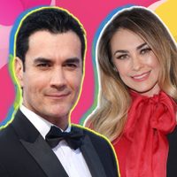 David Zepeda le robó un beso a Aracely Arámbula e incrementan los rumores de un posible romance