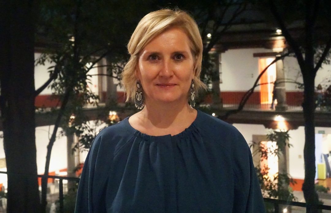 Curadora Ana Elena Mallet. Foto Wikipedia