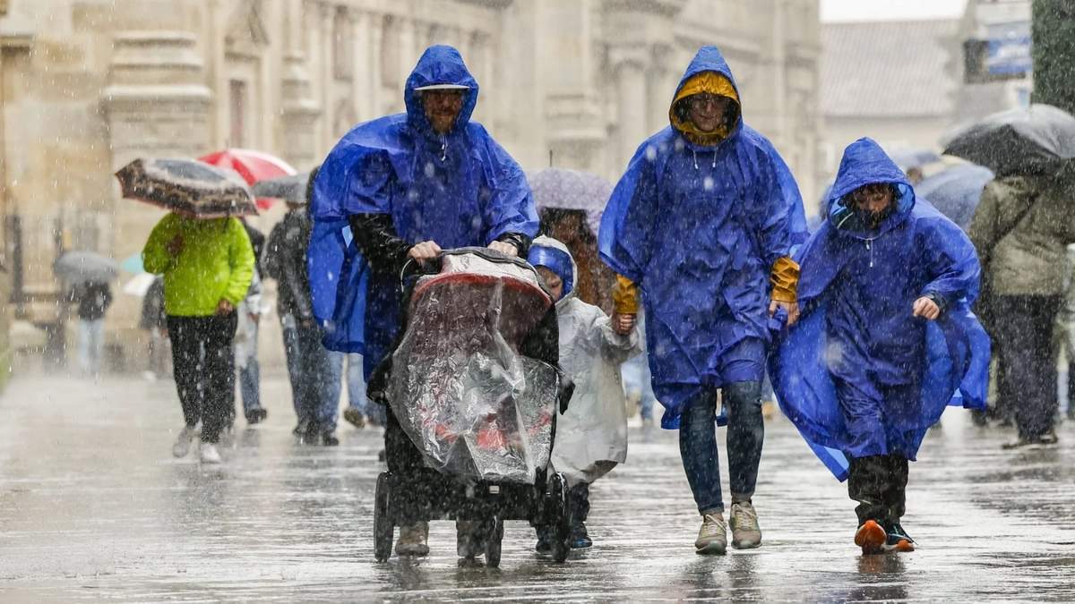 Se recomienda buscar refugio durante las tormentas. Fuente: (Twitter)