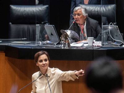 Tras sus ataques a Sánchez Cordero, Lilly Téllez choca ahora contra Jenaro Villamil