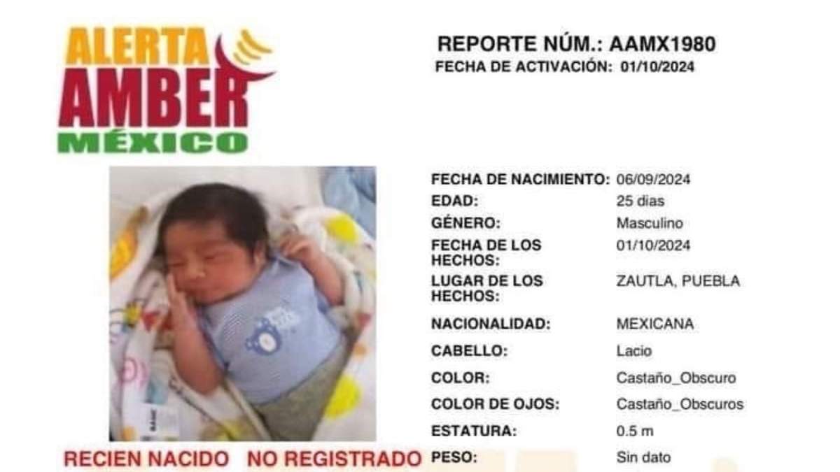 La ficha de búsqueda del recién nacido
