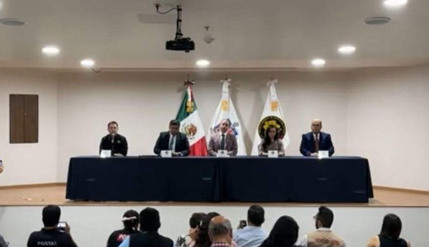 Conferencia de Pedro Arce Jardón, encargado de despacho de la Fiscalía de NL