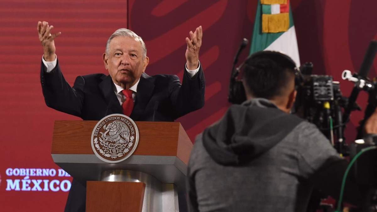 El presidente López Obrador