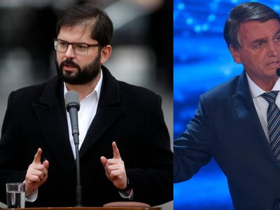El Gobierno de Chile convocó al embajador de Brasil por las declaraciones de Bolsonaro sobre Boric