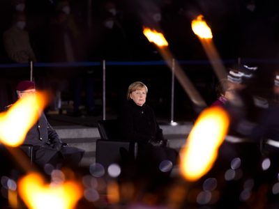 Despiden con honores a Angela Merkel tras 16 años como canciller