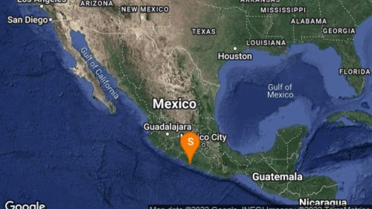 El sismo cerca de Tonalá, Chiapas