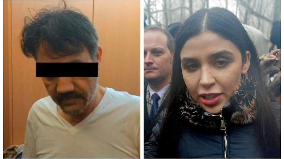 Dámaso López "El Licenciado" y Emma Coronel