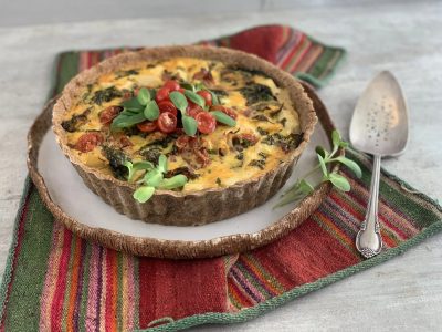 Simple y con pocos ingredientes: la receta de Maru Botana para la tarta integral de verduras