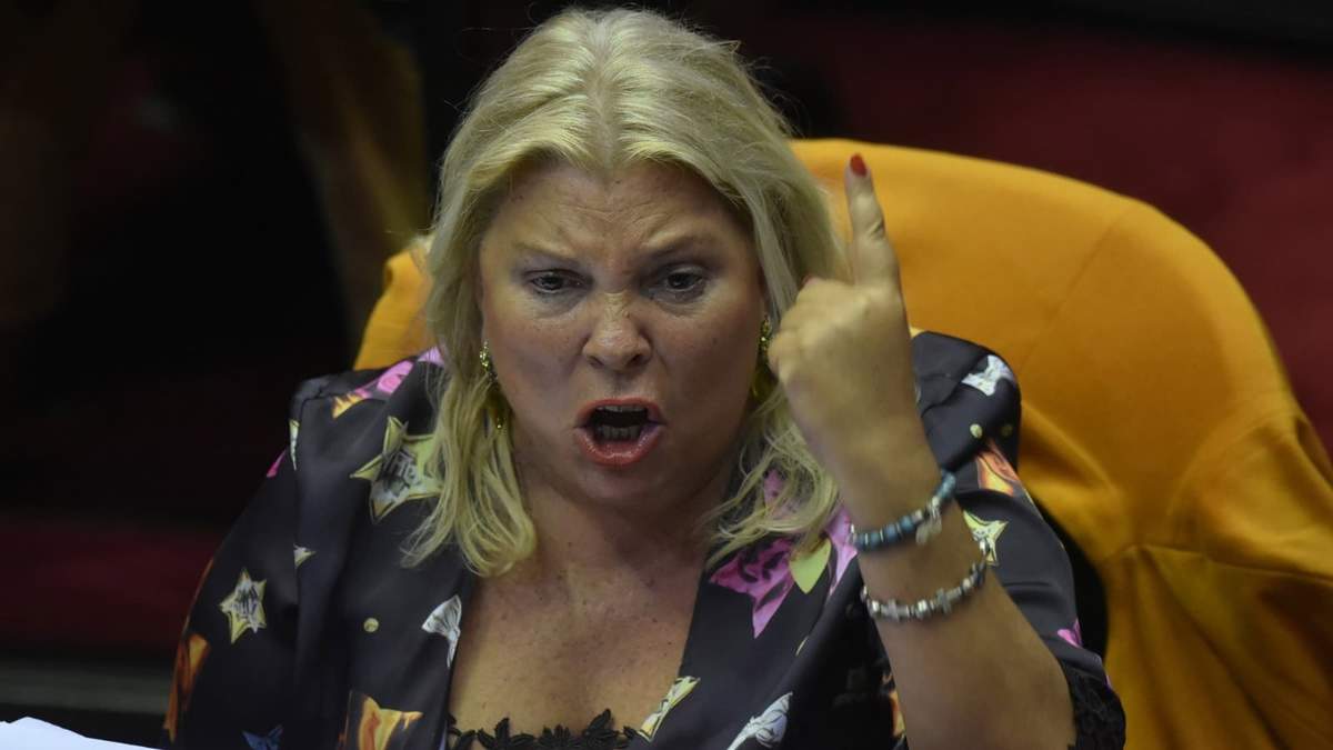 Elisa Carrió, líder de la Coalición Cívica. Fuente: (Twitter)