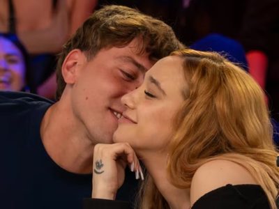 El apasionado beso entre Ángela Torres y Marcos Giles que “rompió” las redes