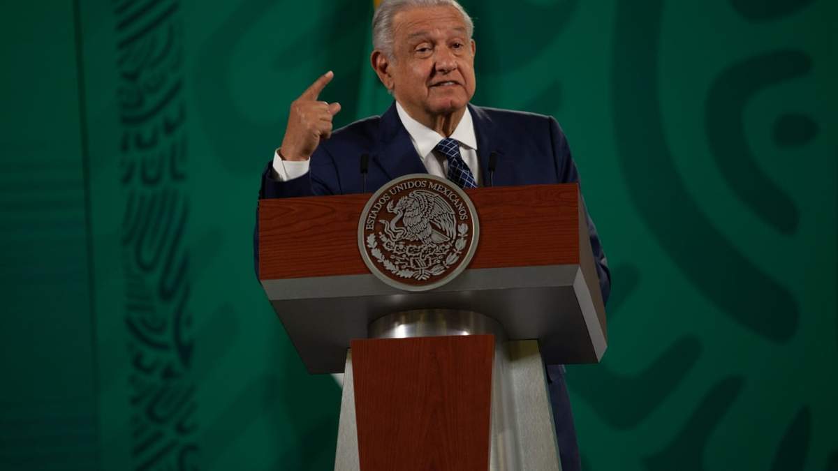 El presidente López Obrador