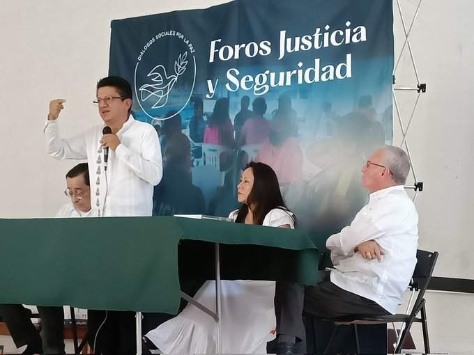 Foro Justicia, Seguridad y Paz en Oaxaca. “Vivimos tiempos caracterizados por la inestabilidad institucional y consiguientemente por la impunidad”.