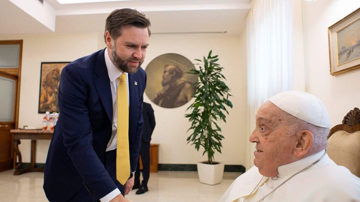 El vicepresidente de EU y el Papa se reunieron este domingo en el Vaticano