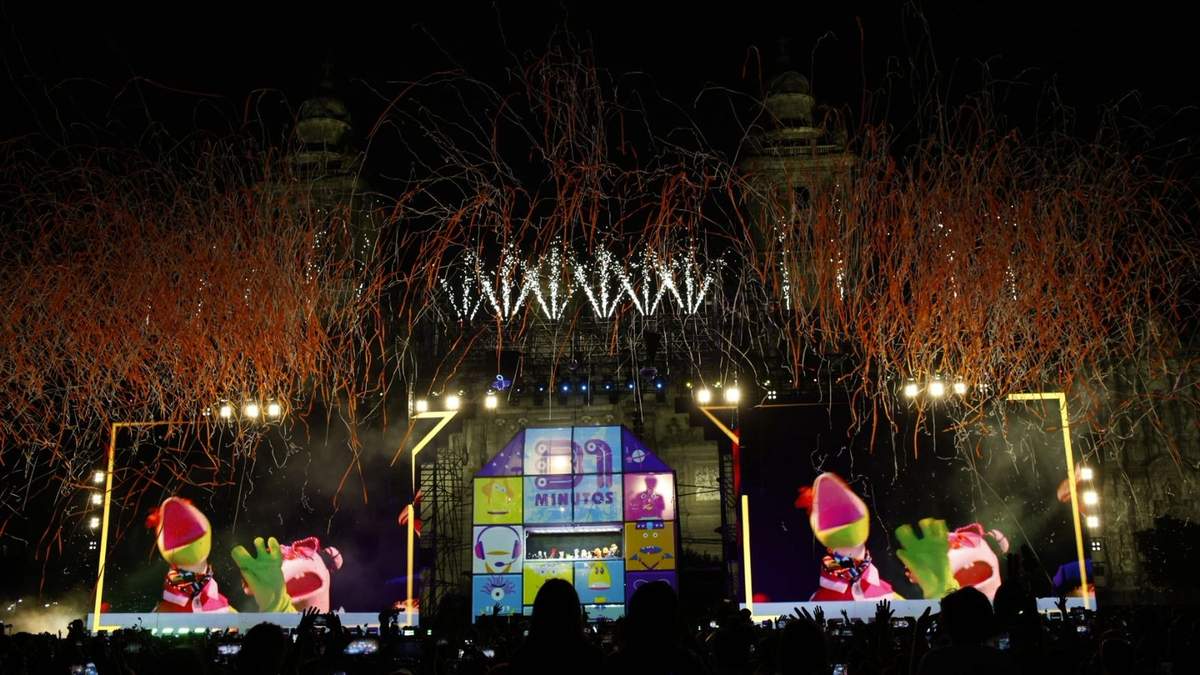 El concierto de 31 minutos en el Zócalo de la CDMX