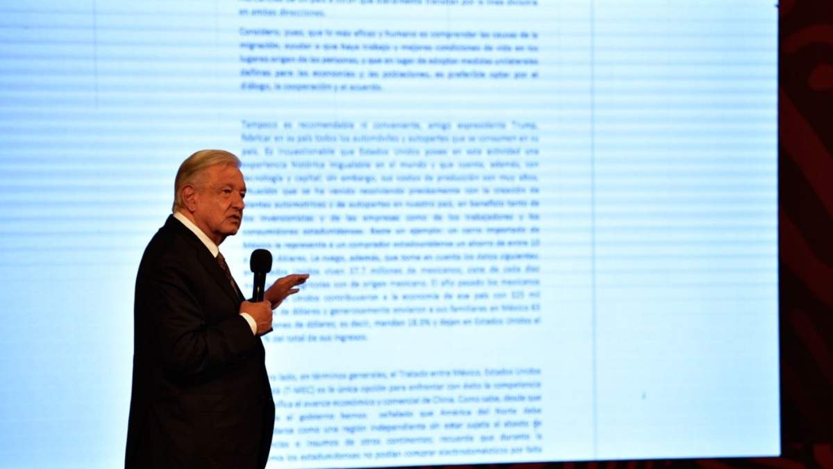 AMLO mandó cartas a Biden y a Trump