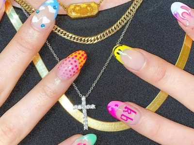 Nail Art: cómo hacerte vos misma el estilo "mismatched", tendencia esta temporada
