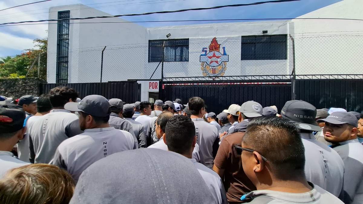 Trabajadores de Nissan afectados
