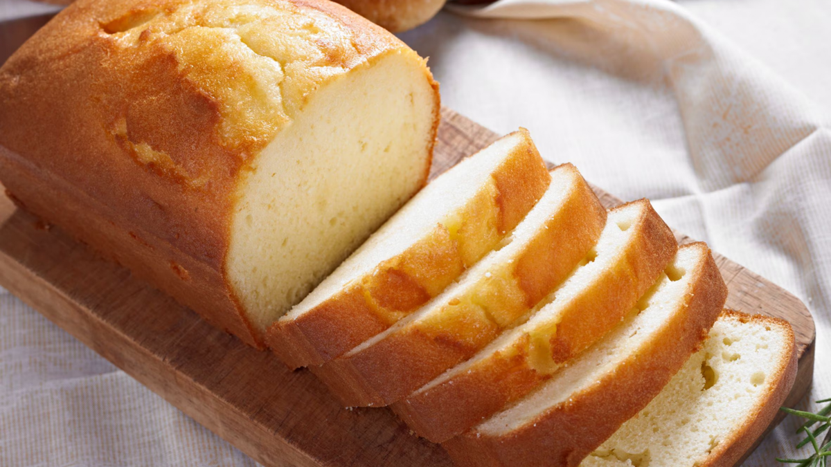 Budín de coco. Fuente: (Instagram)