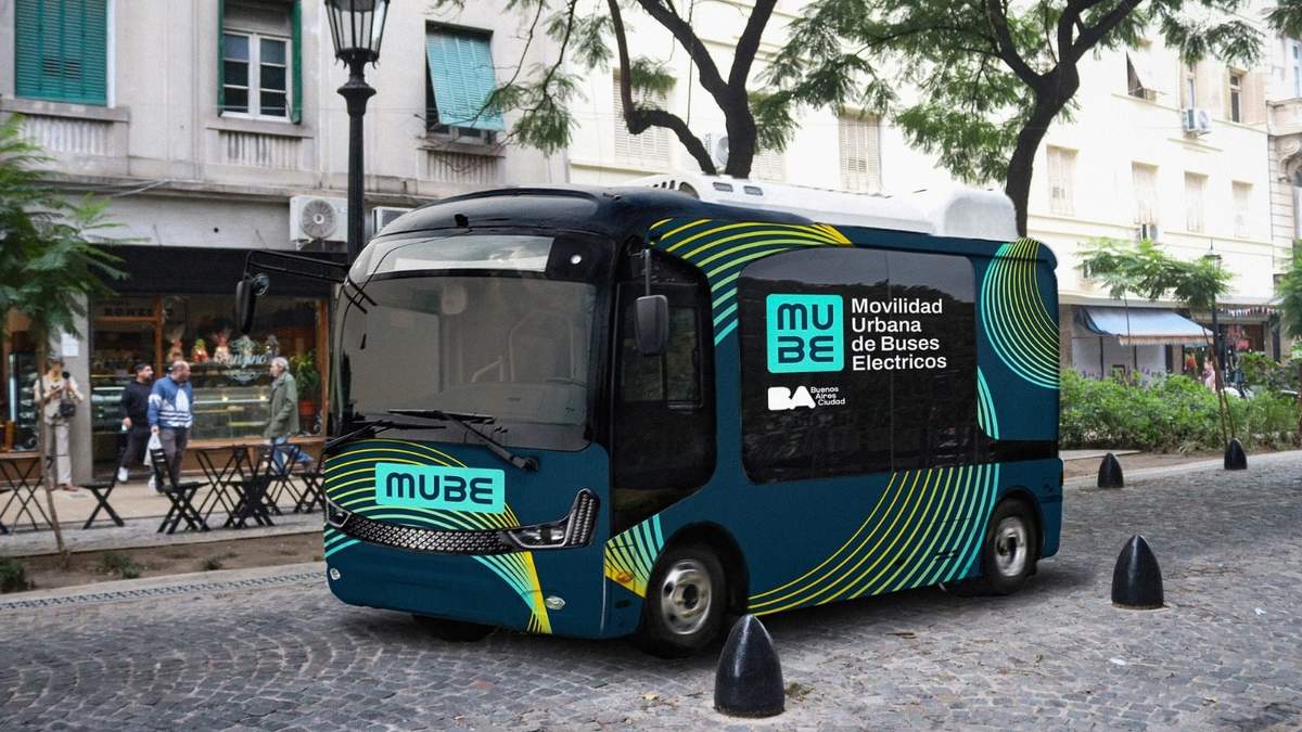 Los colectivos eléctricos tendrán capacidad reducida. Fuente: (X)