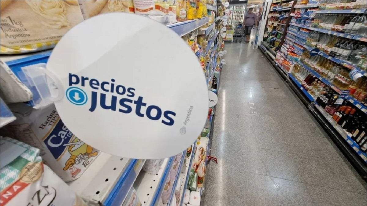 Con el programa Precios Justos, el gobierno intenta contener la inflación. Fuente: (Ámbito)