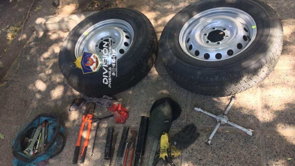Fueron varios los elementos secuestrados en un operativo. Fuente: (Policía de Neuquén)