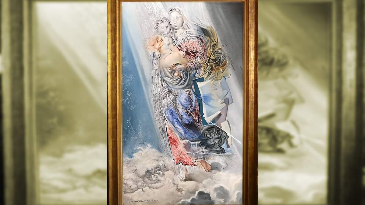 "La Madona Cósmica", una pintura del surrealista catalán, Salvador Dalí. Fuente: (Minuto Neuquén)