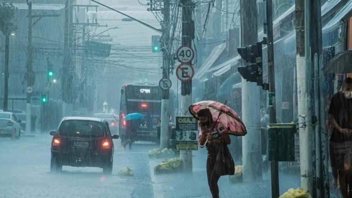 Tormenta de Santa Rosa. Fuente: (Instagram)