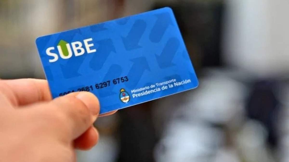 Con la SUBE se puede acceder al sistema de transporte. Fuente: (X)