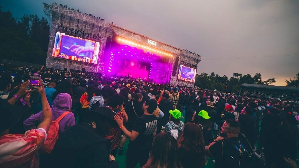 Asistentes al Festival Corona Capital