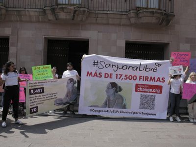 Injustamente en prisión, Sanjuana lucha contrarreloj por su indulto