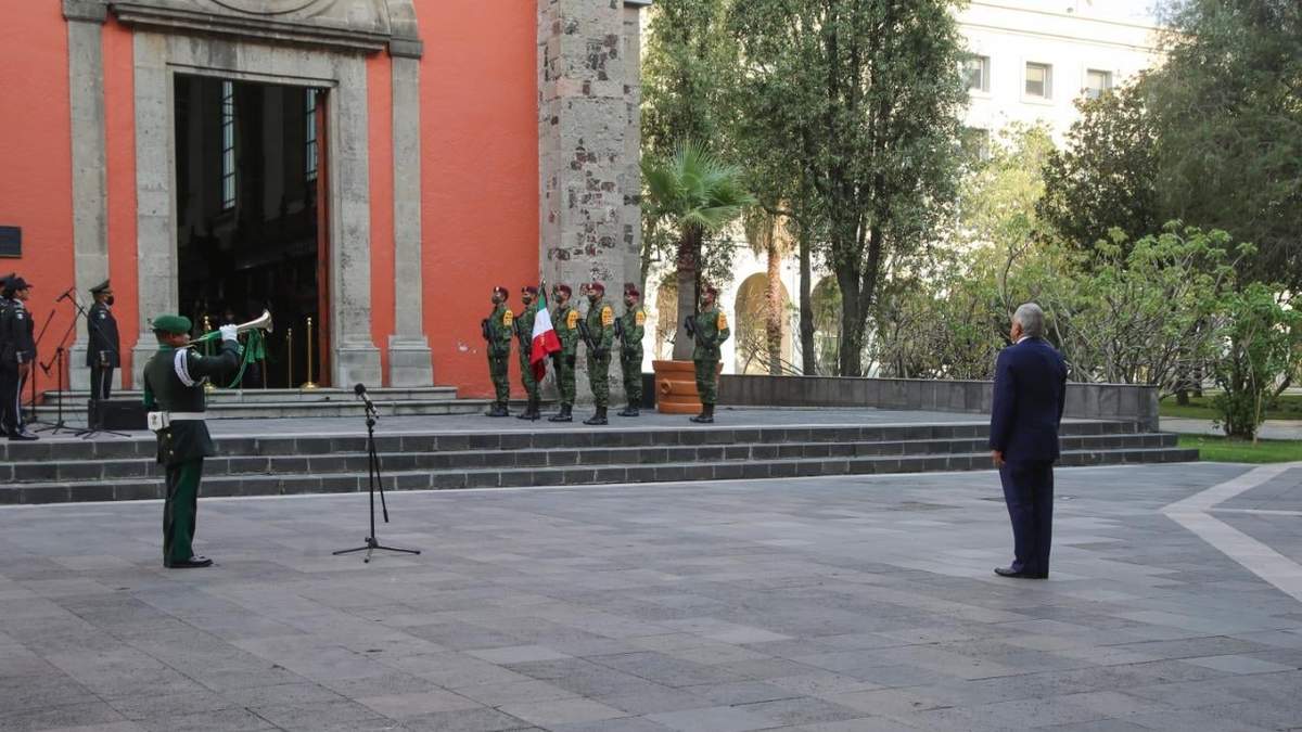 AMLO previo a su informe por los 100 días de su tercer año de gobierno