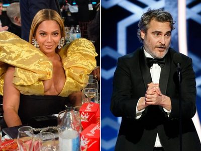 "Viral en redes": Beyoncé fue letal con Joaquin Phoenix en los Globos de Oro. ¡Qué grosera!