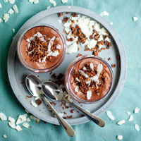 Postre fit de banana y chocolate: tentate con esta receta proteica, deliciosa y súper suave para la merienda
