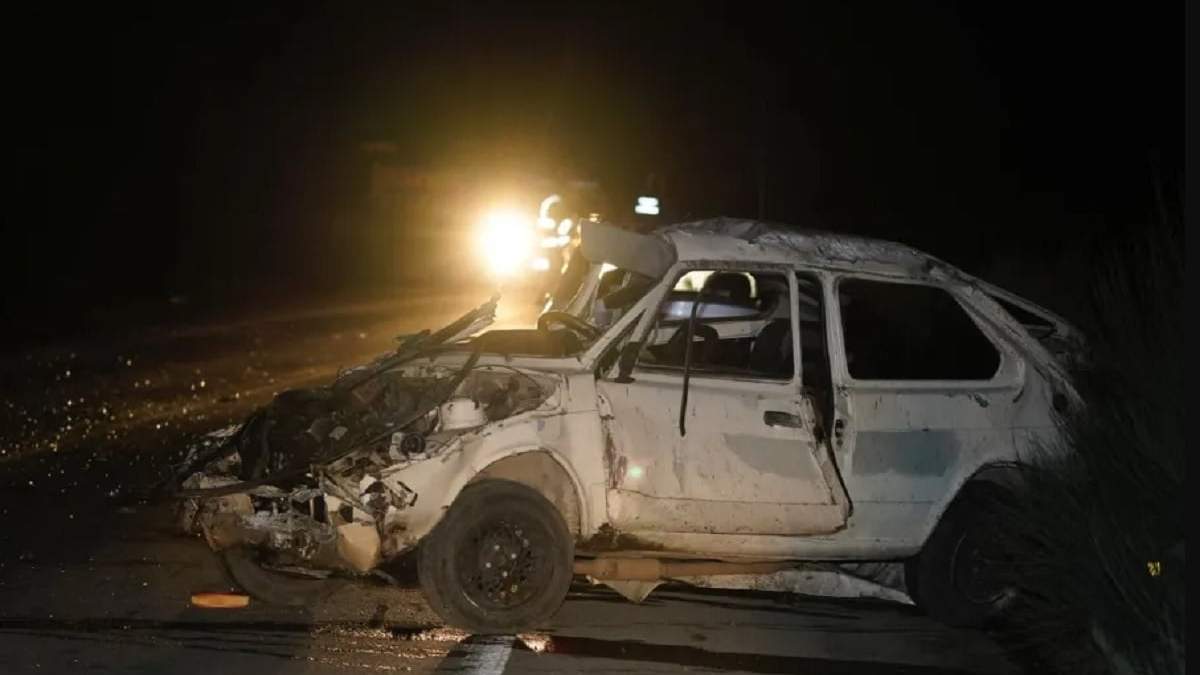 Auto impactó contra un caballo. Fuente: (Realidad Sarmartinense)