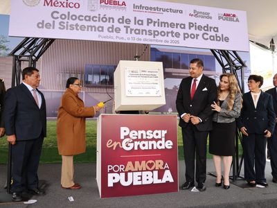 El cablebús poblano avanza sin permisos, sin estudios y contra la ley