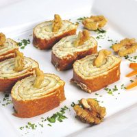 Pionono de queso azul: un antojo irresistible para hacer este finde y comer algo rico