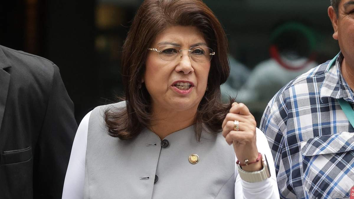 La senadora Mariela Gutiérrez