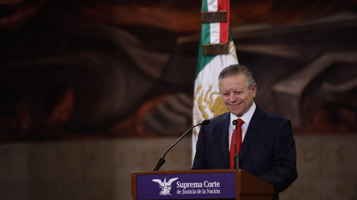 El ministro presidente de la SCJN, Arturo Zaldívar